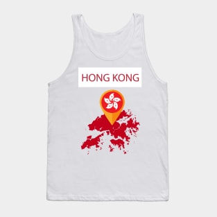 Hong Kong t-shirt gift Tank Top